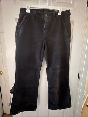 American Eagle Outfitters Black Flare corduroy